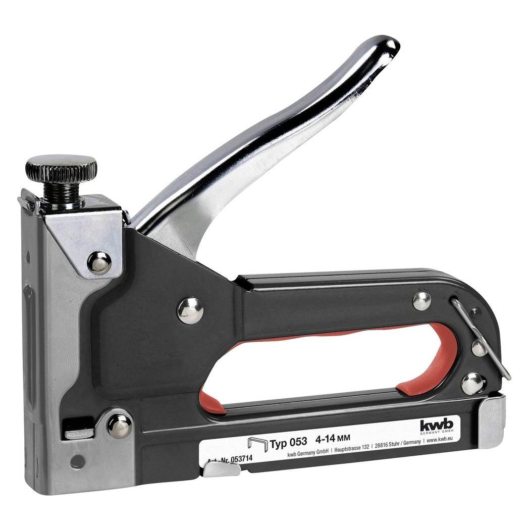 kwb 053714 Handtacker Klammerntyp Typ 53F Klammernlänge 4 - 14 mm (Tacker) (053714)