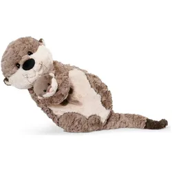 NICI 49169 Kissen Otter Oda & Odalina 40x20cm figürlich
