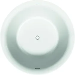 Duravit Badewanne „White Tulip“ freistehend rund ⌀ mm in Weiß