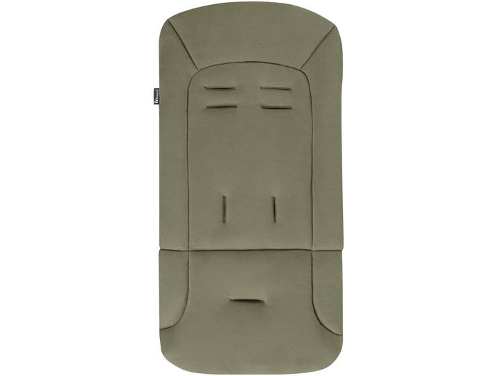 Kinderwagen-Sitzauflage HAUCK Seat Liner , grün (olive), B:37cm H:3cm T:70cm, Baumwolle, Polyester, Kinder-Sitzauflagen, Kinderwagen-Sitzauflage, kompatibel mit hauck Buggys, Kinderwagen und Fahrradanhängern