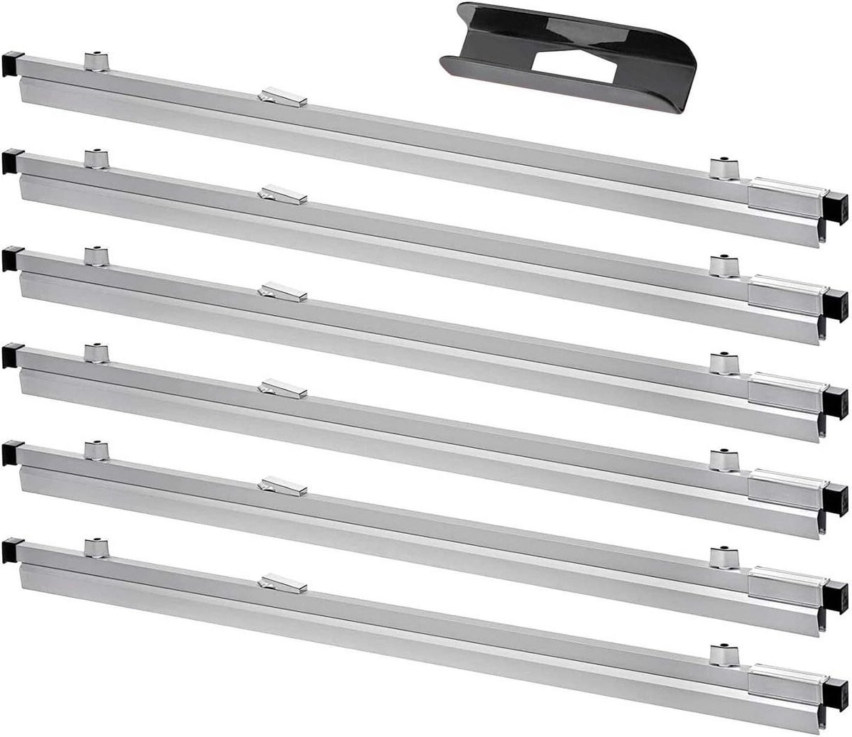 Set van 6 Blueprint File Hanging Clamps 24 inch voor het opslaan en organiseren van plattegronden