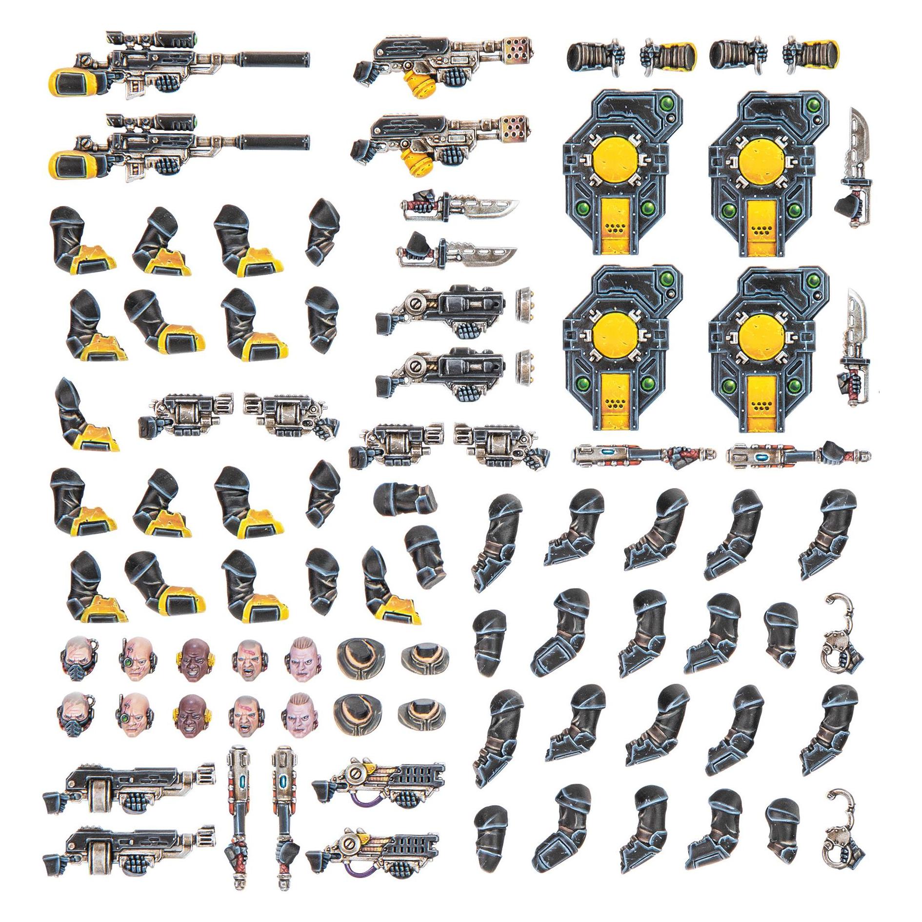 Games Workshop Waffen & Upgrades der Palanite Enforcers (Kunststoff) (65878201)