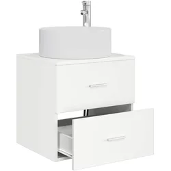 vidaXL, Waschbecken, Badezimmer-Waschtisch (445 mm, 495 mm)