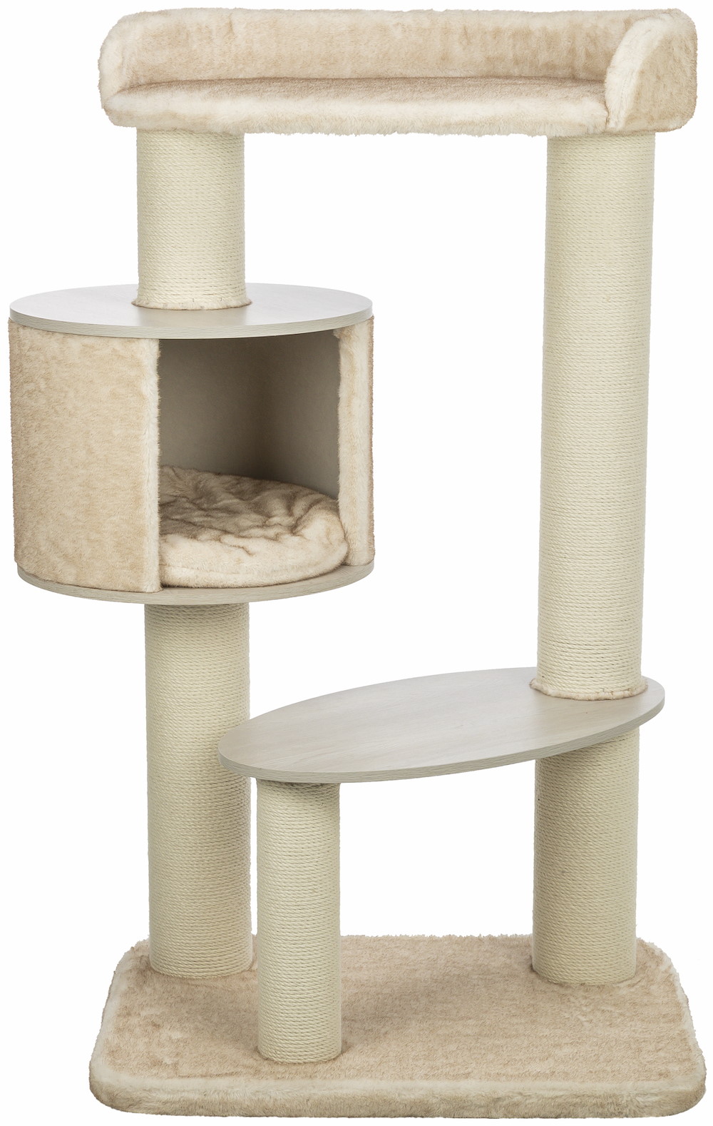 TRIXIEHEIMTIERBEDARF Kratzbaum XXL Kiara 135 cm, creme 16976297