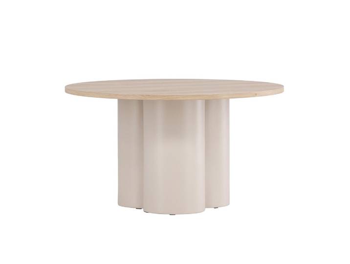 Olivia Table Basse Ø80 Cm Naturel.