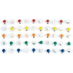 Colorations, Stempel, Easy Grip Stempeln Megaset, 50 Stück.