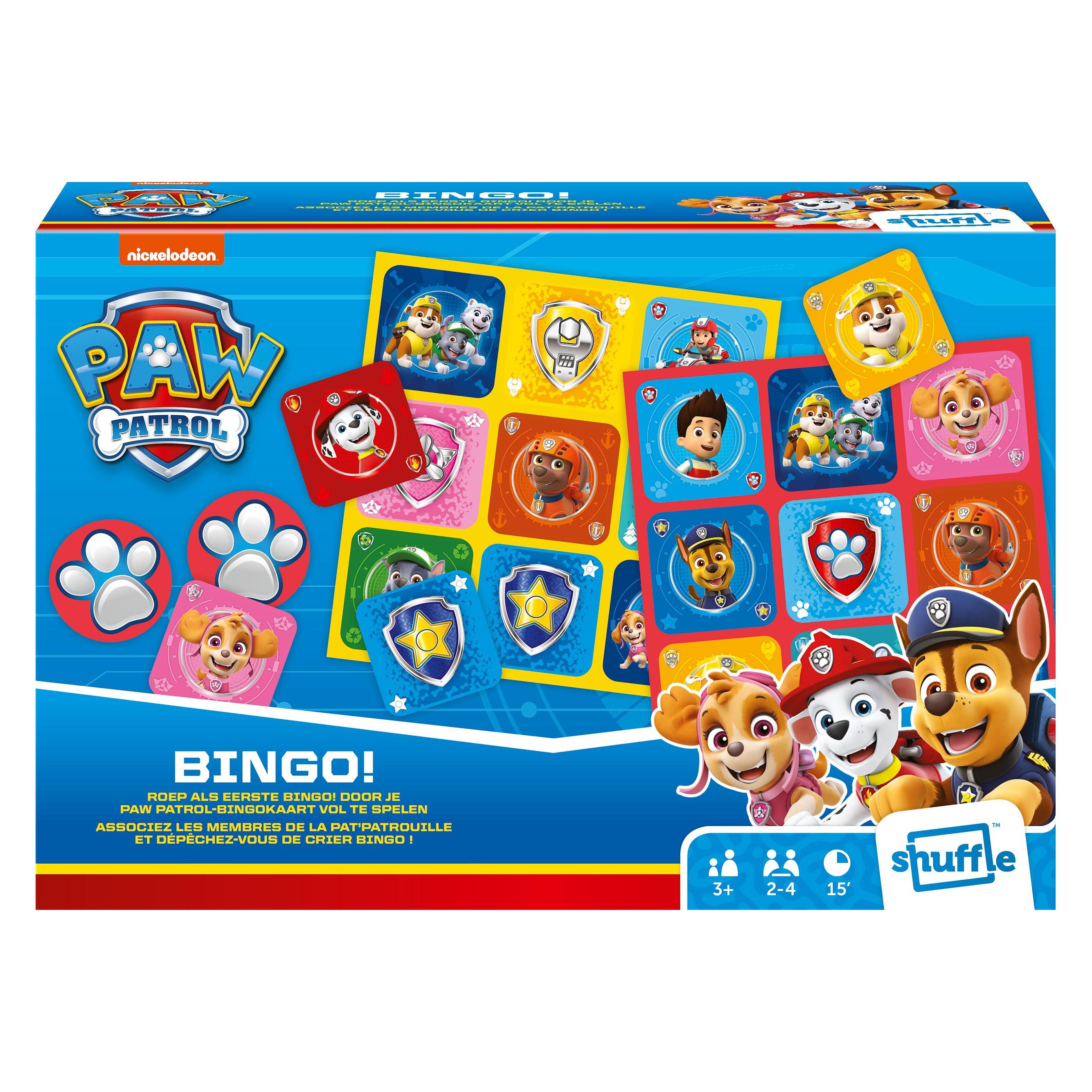 Cartamundi "Kartenwelt-Shuffle" - "Paw Patrol Bingo"! (Polnisch, 2 - 4 Spieler) (452978)