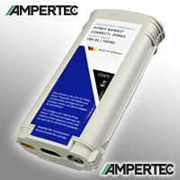 Ampertec Kompatible Tintenpatrone ersetzt Pitney Bowes Connect+ PFC+B blau 112-0001-21
