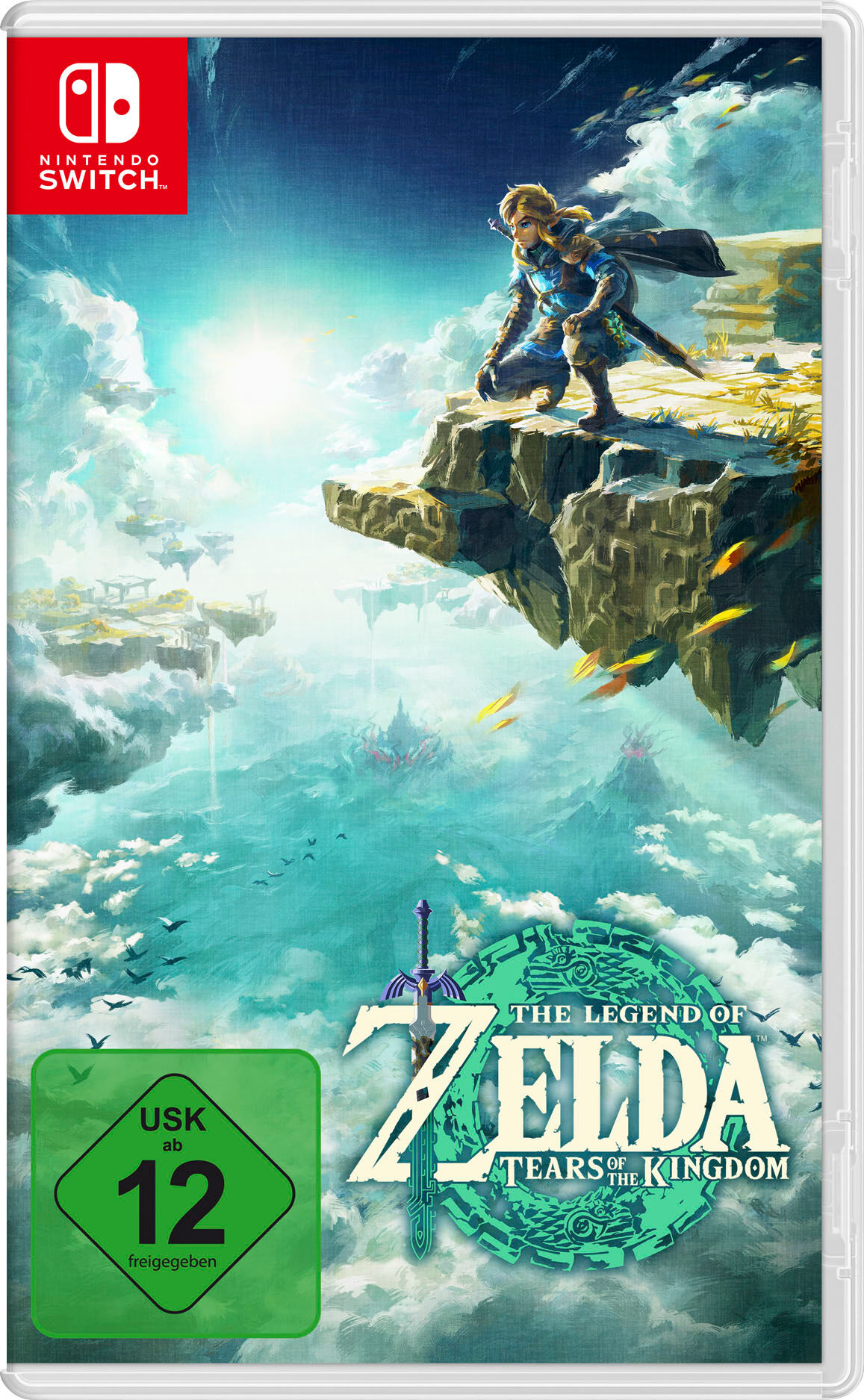 SWITCH Spielesoftware "The Legend of Zelda: Tears of the Kingdom", blau (weiß, neutral), Nintendo Switch, Spielesoftware, Spielesoftware