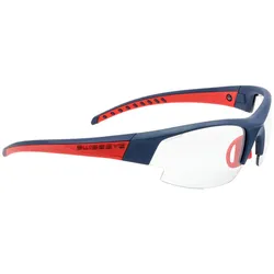 Swiss Eye, Unisex, Sportbrille, Gardosa Re+ Photocromic Radbrille (Blue Matt, Warm Red, Clear, Smoke), Blau