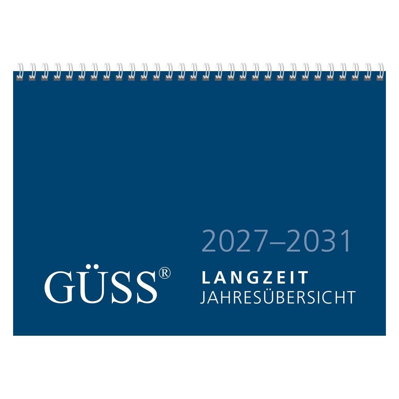Güss Wandkalender A4 quer 5Jahre 1J 1S (A4) (12-10)