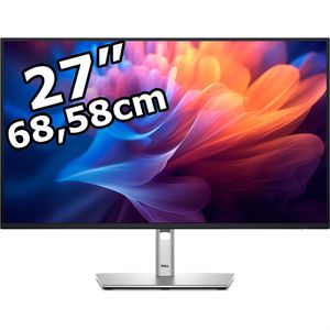Dell Monitor P2725H, 27 Zoll, Full HD 1920 x 1080 Pixel, 5 ms, 100 Hz