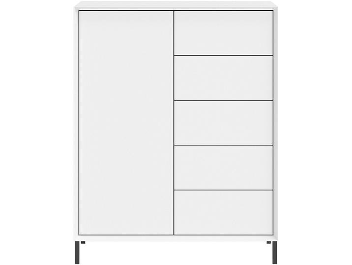 Highboard Sleek weiss MDF B 89 H 114 cm