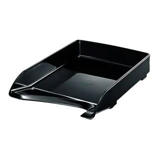 Leitz Briefablage Elegant, DIN A4, Polystyrol, schwarz