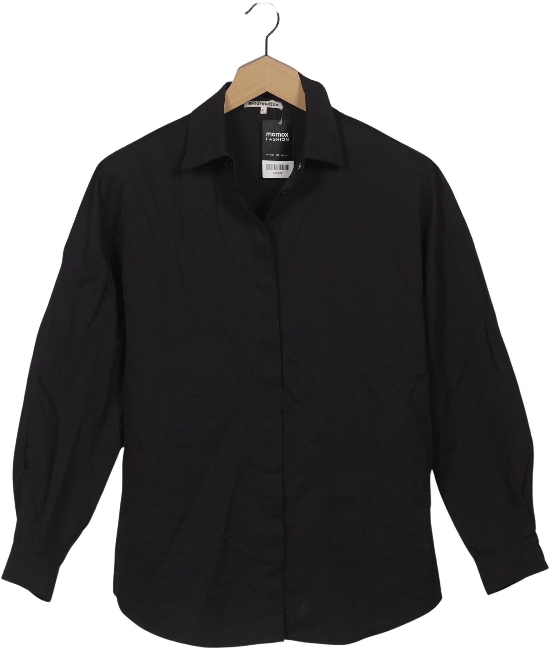 Reformation Damen Jacke, Schwarz, Gr. XL, Synthetik - Second Hand