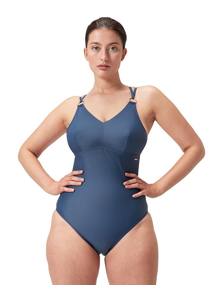 Speedo Badeanzug "Leisure" in Blau - 46