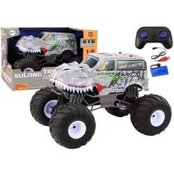 Lean Toys Grosses Offroad-Dinosaurierauto 2,4G R/C 1:6 (RTR Ready-to-Run)