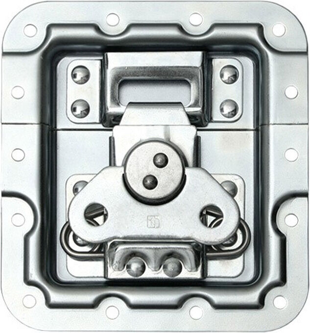 Adam Hall Hardware 172532 Butterfly Verschluss Kurz Gekröpft 14 Mm Tief Mi