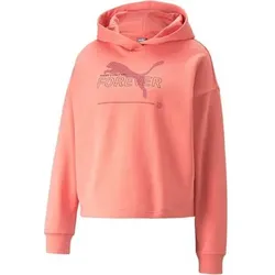 PUMA Damen Kapuzensweat ESS+ BETTER Hoodie TR, Größe S in Pink Pink