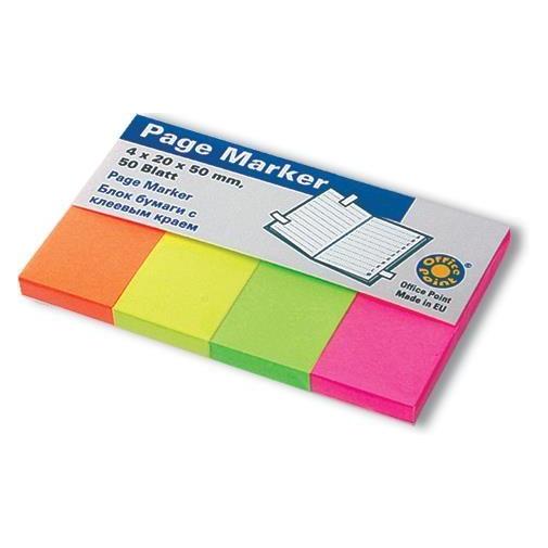 Koh-i-Noor Pastel index cards 4x50 flashcards - WIKR-063886 (50 x 20 mm) (WIKR-063886)