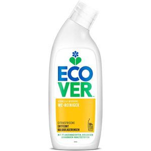 Ecover WC-Reiniger Citrusfrische, flüssig, mit Citrusduft, Schräghalsflasche 750 ml