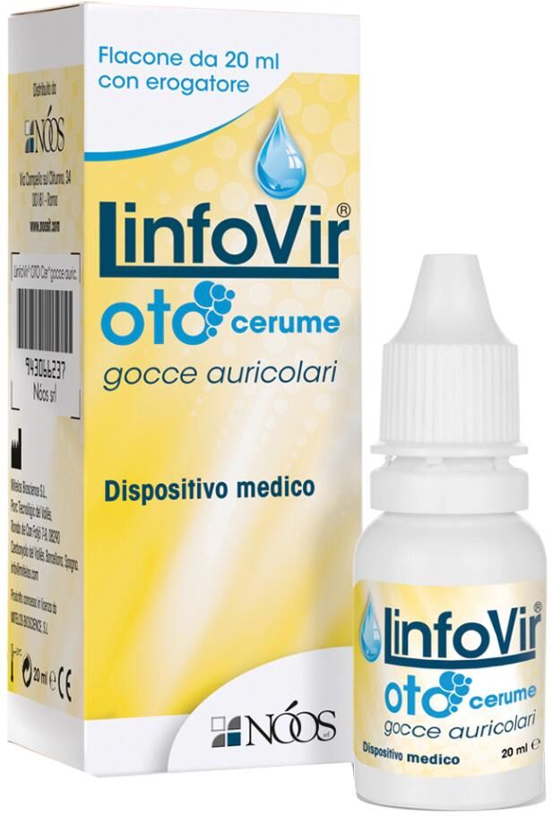 NOOS Srl LinfoVir Oto Cerume, 20 ml