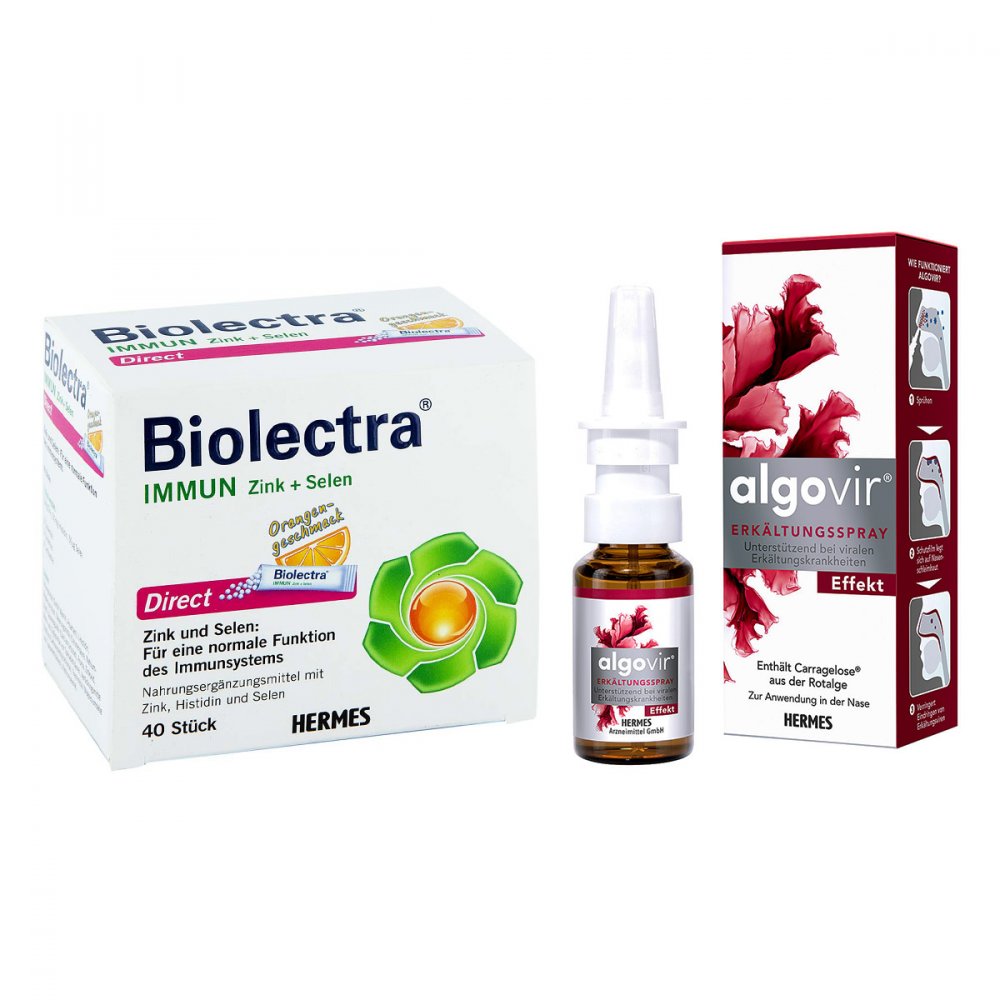 Hermes Arzneimittel GmbH Biolectra Immun mit Algovir Effekt 08100510
