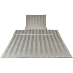 Elegante Mako-Satin Bettwäsche »Noblesse« Silber 2245-19  – erhältlich in 14 Größen