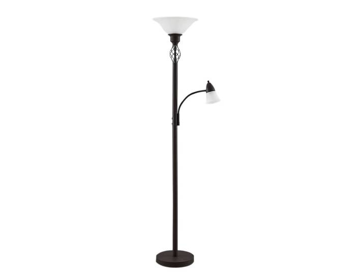 Lampadaire en métal marron