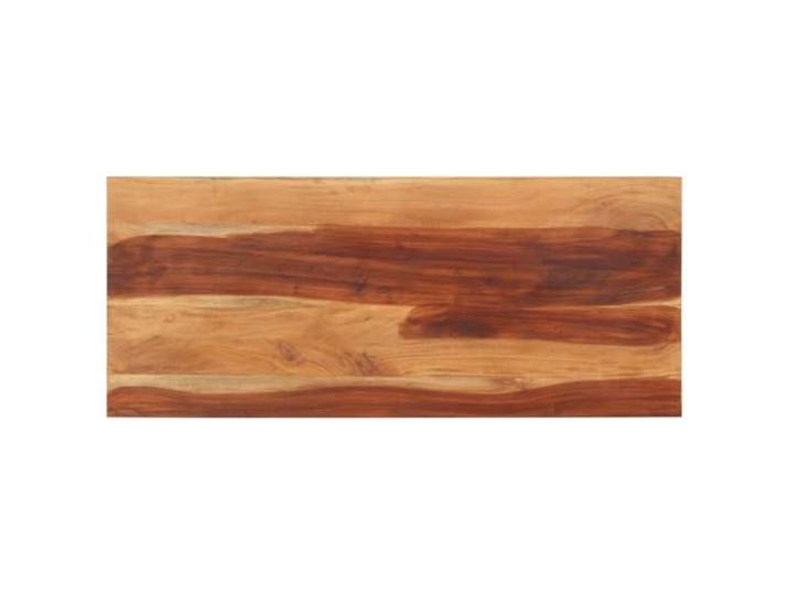 HEFZGDB Massivholz Tischplatte aus Palisander 60x140 cm 15-16 mm Stärke - Robuste Mangoholz Platte für Esszimmer und Gewerbe - Natürliche Maserung, Einfache Reinigung, Vielseitige