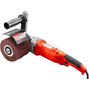 Holzmann Satiniermaschine SM100 230V, 800 W, zum Schleifen, Glätten, Bürsten und Polieren