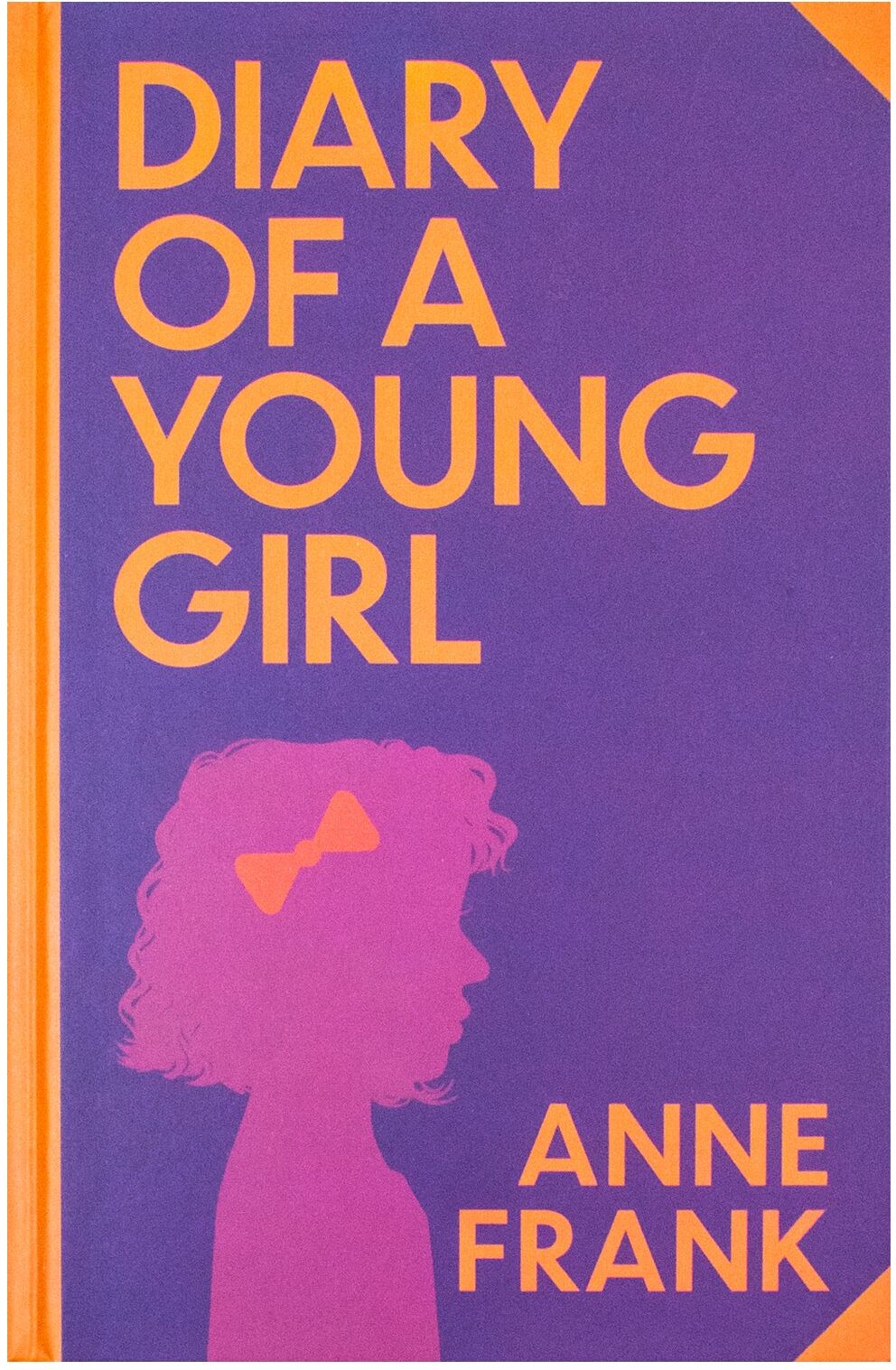 Wilco International LLP The Diary of A Young Girl by Anne Frank (Deluxe Hardback Sprayed Edge Edition) - A Heartfelt Journey of Courage and Resilience