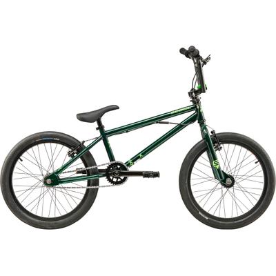 Jugendfahrrad S’COOL "S'COOL XtriX 20-1S - Dark Green/Neon Green" Gr. 25, dunkelgrün, neon grün, Fahrräder, Kinder, 25cm, 20 Zoll (50,80cm), Axle-Pegs