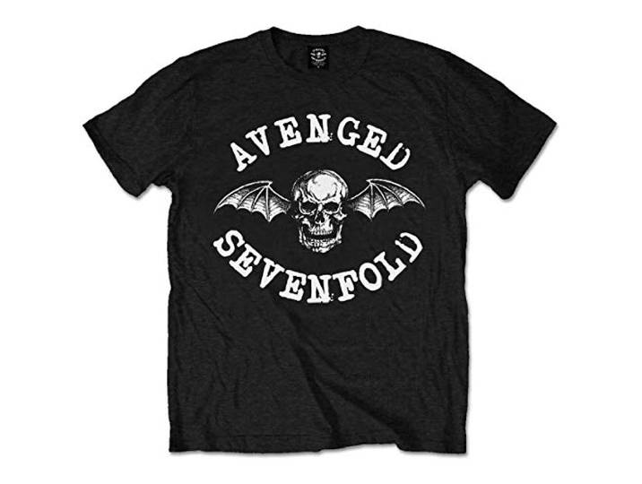 T-Shirt # M Black Unisex # Classic Death Bat