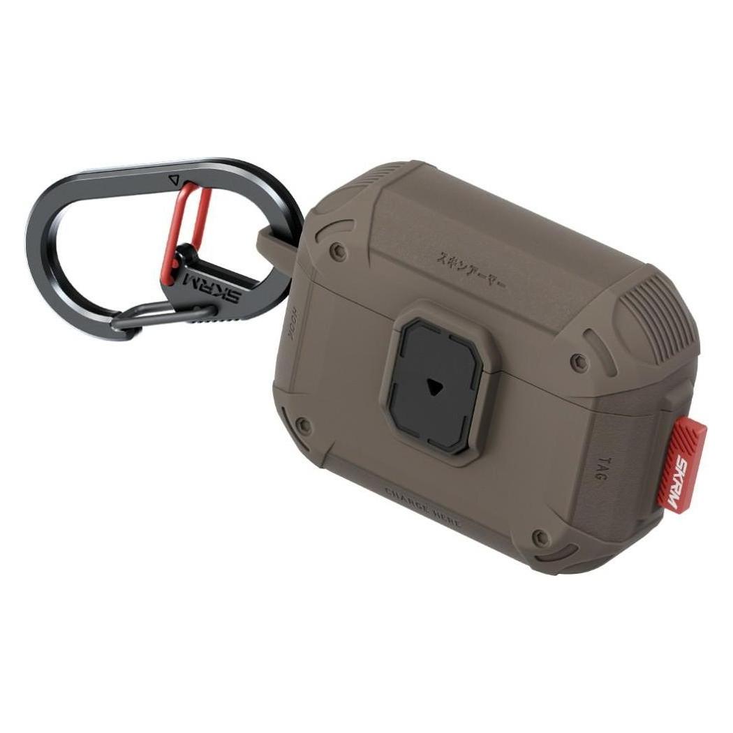 Etuui Case Skinarma Mecha LE for AirPods Pro 3 Birch (Kopfhörer Hülle) (SK-APP3MECLE-BIRCH)
