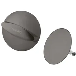 hansgrohe, Siphon, HG Fertigmontageset FLEXAPLUS Ab u Überlgrt. brushed black chrom