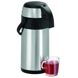 Bartscher Isolierpumpkanne 3L, 3 Liter, Edelstahl, 150992