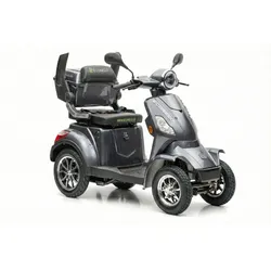 Seniorenmobil P4000, Lithium-Akku, 25 km/h, 1000 Watt, Grau
