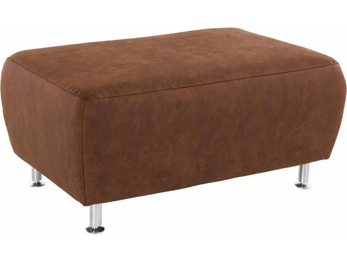 Hocker, Luxus-Microfaser, Cognac, 101×45×68 cm, Vielseitig, Modern, Places of Style