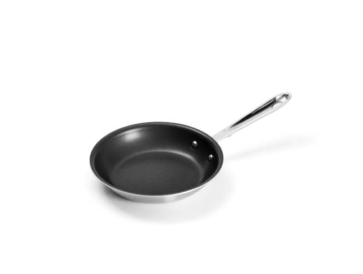 All-Clad D5 Professionelle Bratpfanne 20,3 cm Edelstahl gebürstet Antihaft-Bratpfanne 5-lagig Induktion Ofenfest Professionelles Kochgeschirr Silber