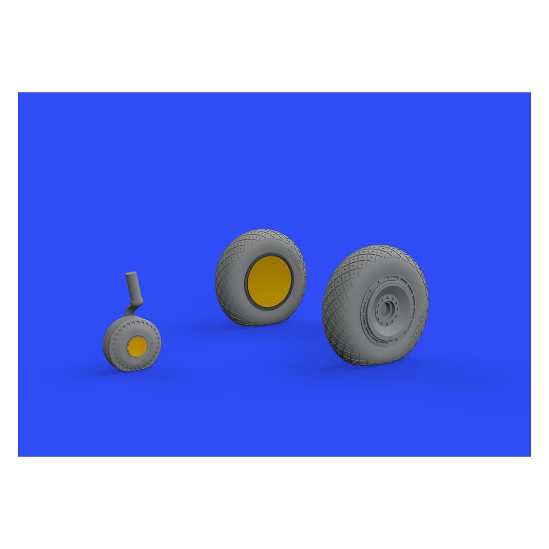 Eduard P-47D wheels for Tamiya (648484)