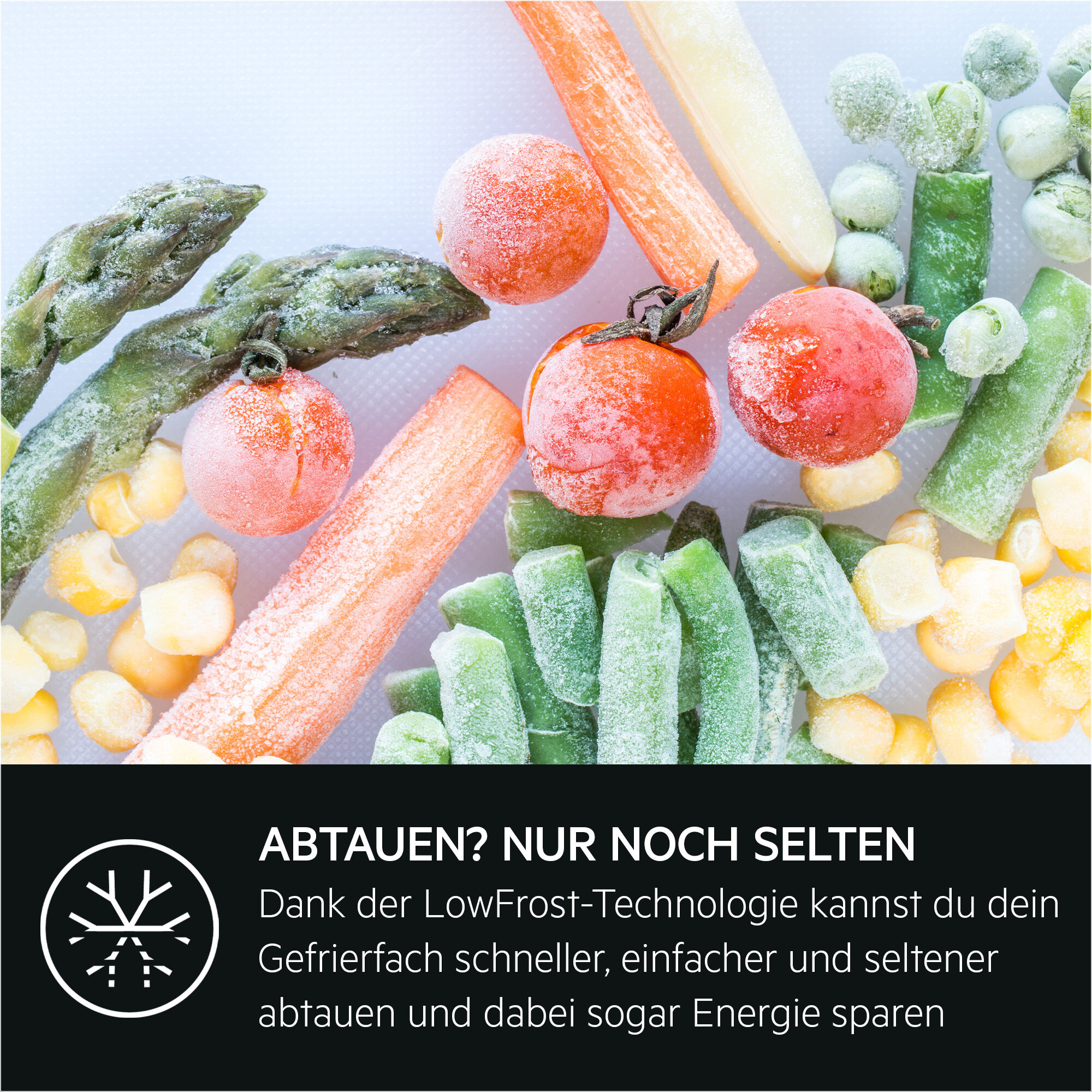 AEG Einbaukühlgefrierkombination "TD3SS141ES", Energieeffizienz: E, weiß, Rechtsanschlag, wechselbar, Kühlschränke, LowFrost – weniger Eisbildung im Gefrierfach für selteneres Abtauen, Einbaukühlgefrierkombination