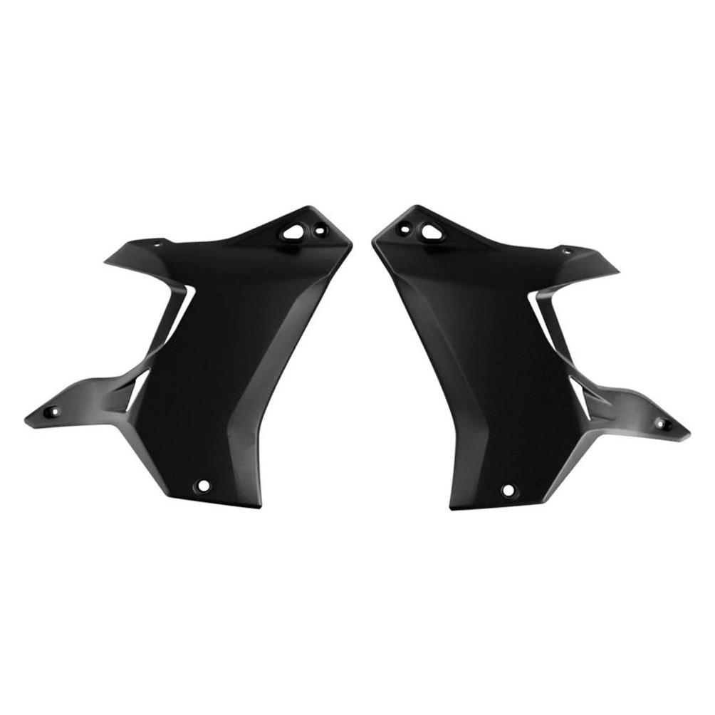 Racetech (RTECH) Kühlerschutzgitter (links/rechts) T7 Revolution Yamaha Tenere 700 '19-'24 Schwarz (CVT7NR00024)