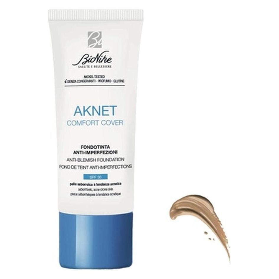 BioNike Aknet Comfort Primer Cover, Nr. 103, Beige, Anti-Blemish, sorgt für leichte, natürliche und (Beige) (982134203)