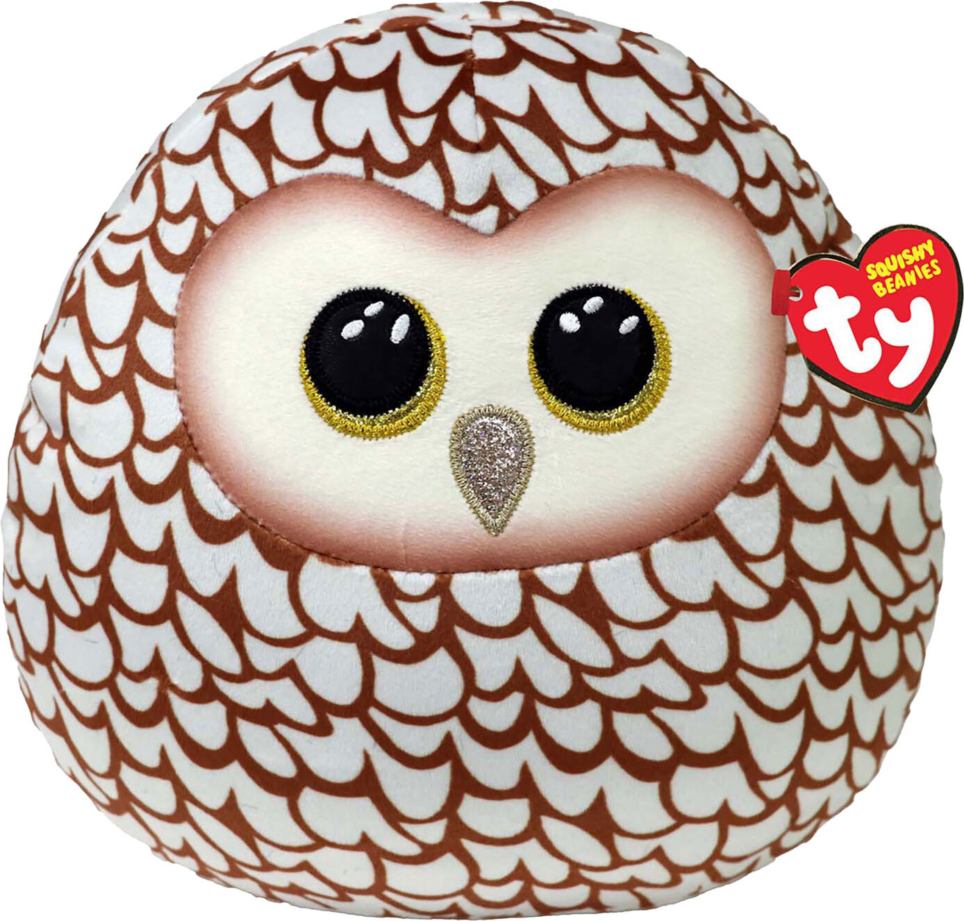 Ty Squish Boo Whoolie Pluizige Uil 20 cm