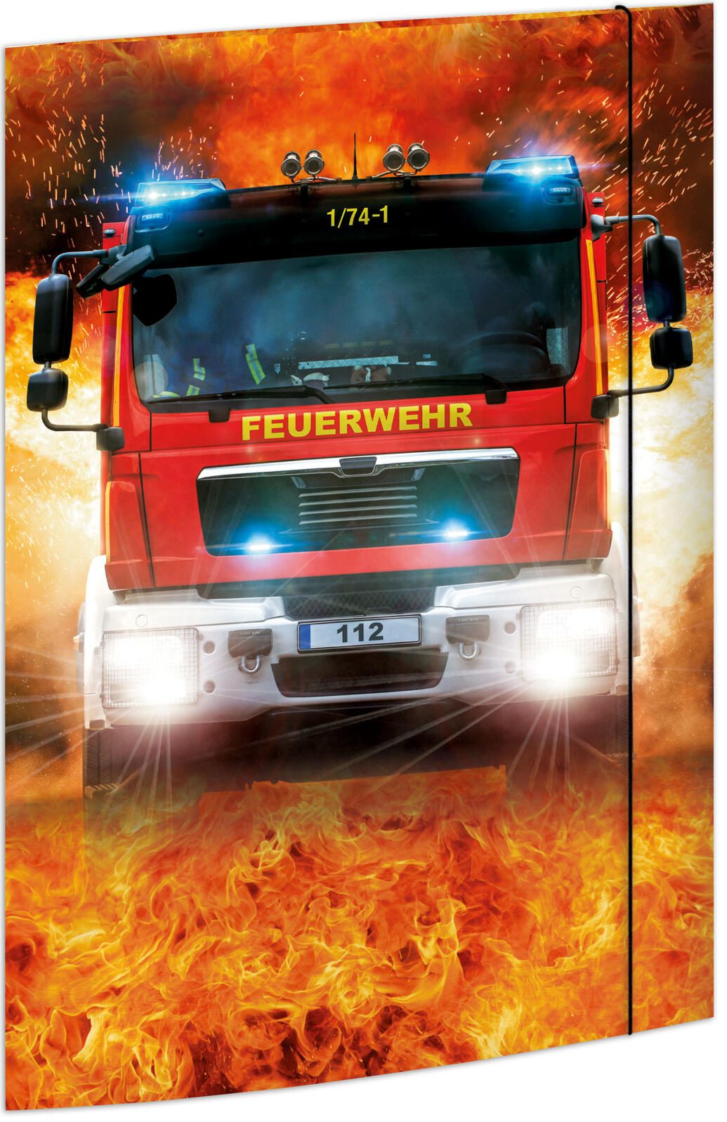 RNK-Verlag Zeichenmappe A3 Feuerwehr 45362