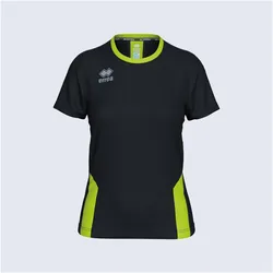 Errea, Damen, Sportshirt, Remy (L), Grün, Schwarz