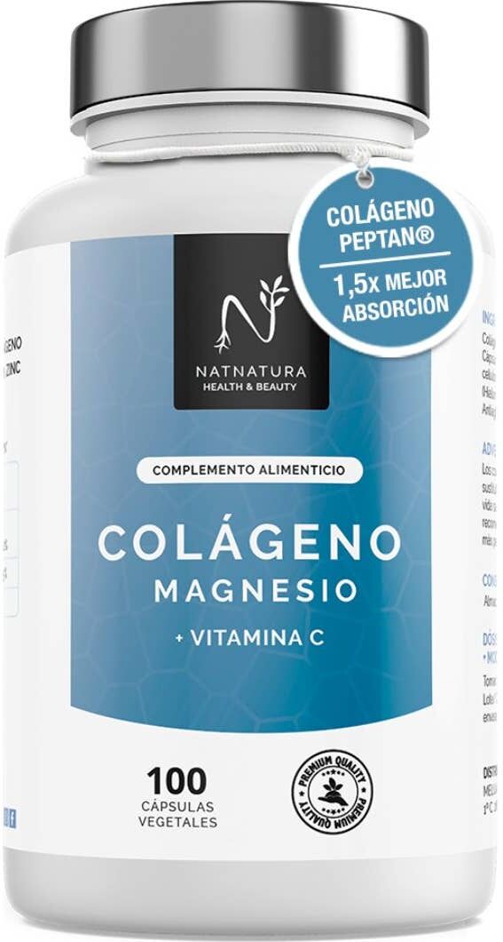 Natnatura Colágeno con Magnesio y Vitamina C 100caps