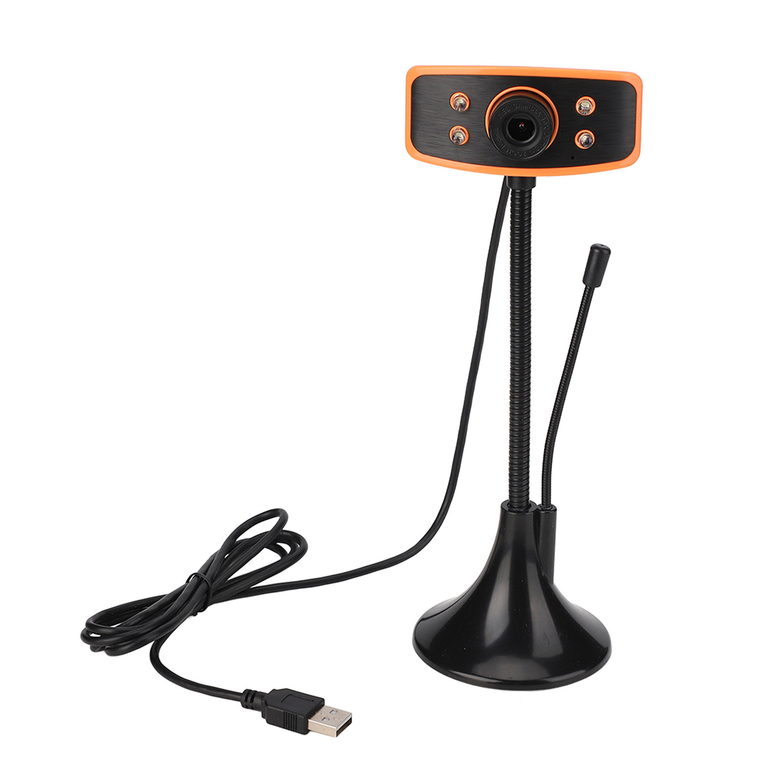 Cocosity Webcam voor computer, 1080P HD, externe USB-camera met microfoon voor laptops en desktopcomputers