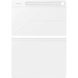 Samsung Smart Book Cover (Samsung Galaxy Tab S10 FE, Samsung Galaxy Tab S9, Samsung Galaxy Tab S9 FE), Tablet Hülle, Weiss